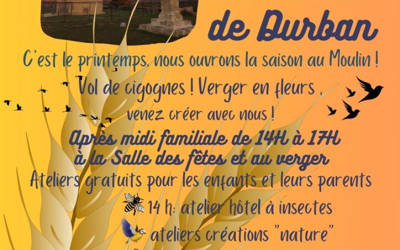 FÊTE D'OUVERTURE DU MOULIN ET REPAS ALSACIEN