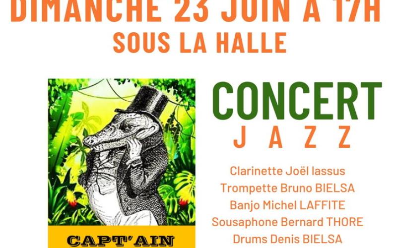 CONCERT JAZZ AVEC CAPT'AIN BAYOU