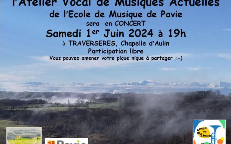 CONCERT ECOLE DE MUSIQUE DE PAVIE