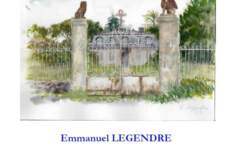 EXPOSITION GOUACHES DE EMMANUEL LEGENDRE