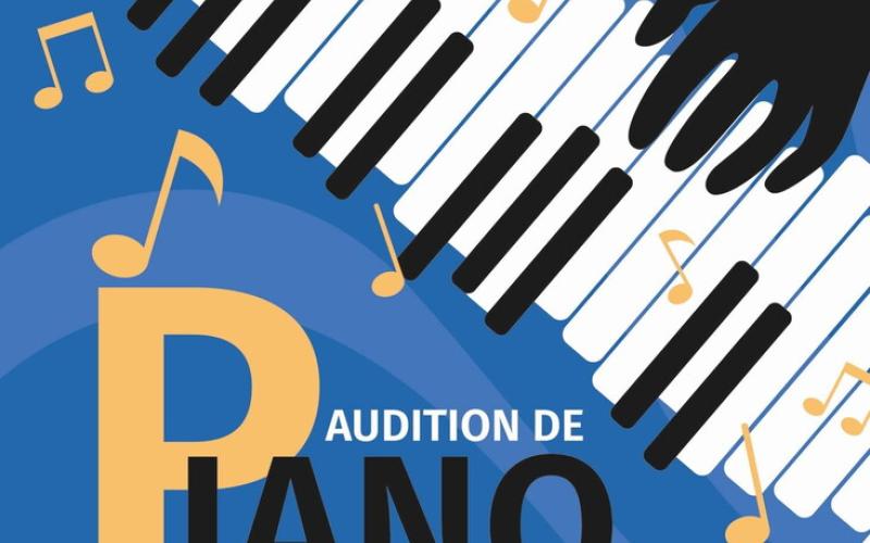 AUDITION DE PIANO