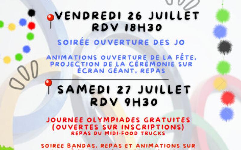 TERRE DE LA FÊTE DES JEUX OLYMPIQUES