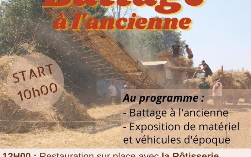 BATTAGE A L'ANCIENNE