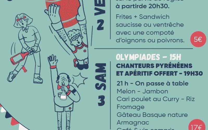 LASSERAN FETE DES OLYMPIADES