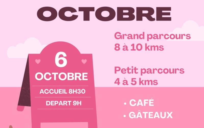 MARCHE PÉDESTRE OCTOBRE ROSE