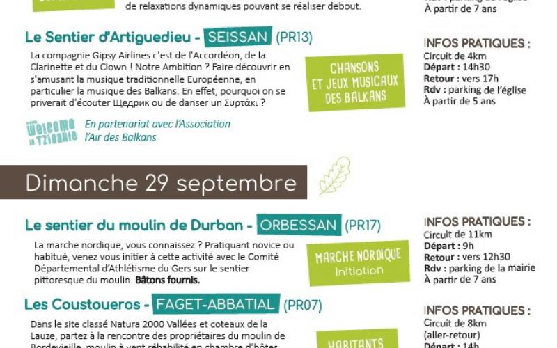 BALADES DECOUVERTE EN VAL DE GERS