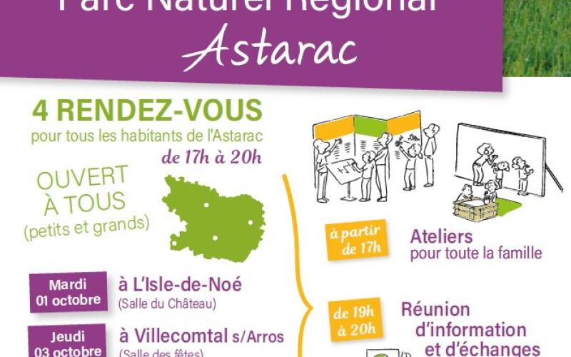 PNR ASTARAC : RENDEZ-VOUS HABITANTS