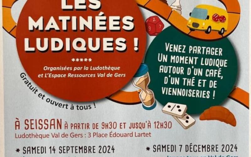 LES MATINÉES LUDIQUES