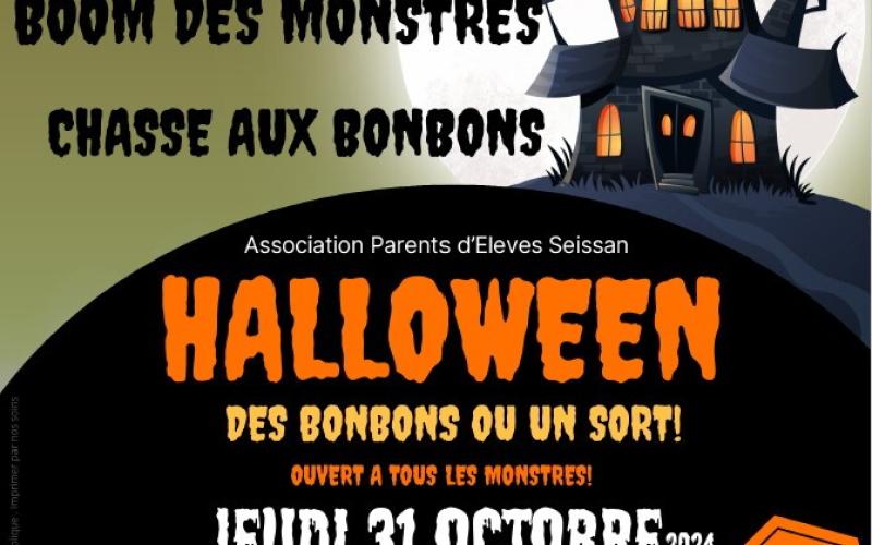 BOOM D'HALLOWEEN À SEISSAN