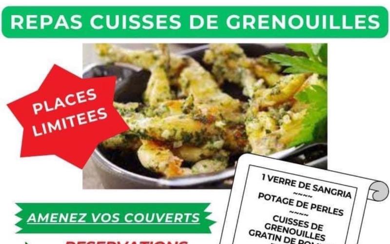 REPAS DE CUISSES DE GRENOUILLES