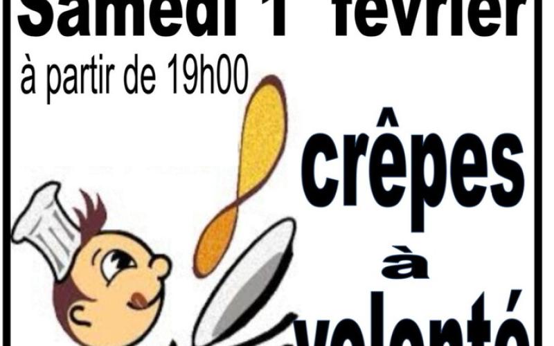 CREPES À VOLONTÉ