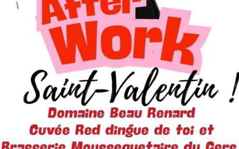 AFTER WORK ST VALENTIN À LA CAVE À PAPA