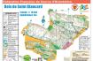 PARCOURS COURSE D'ORIENTATION BOIS DE ST BLANCARD 2,2KM - 3,3KM - 5,1KM
