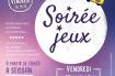 SOIREE JEUX AVEC LA LUDOTHEQUE