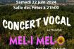 CONCERT VOCAL MEL-I MEL-O
