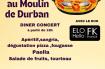 REPAS PAELLA AU MOULIN DE DURBAN